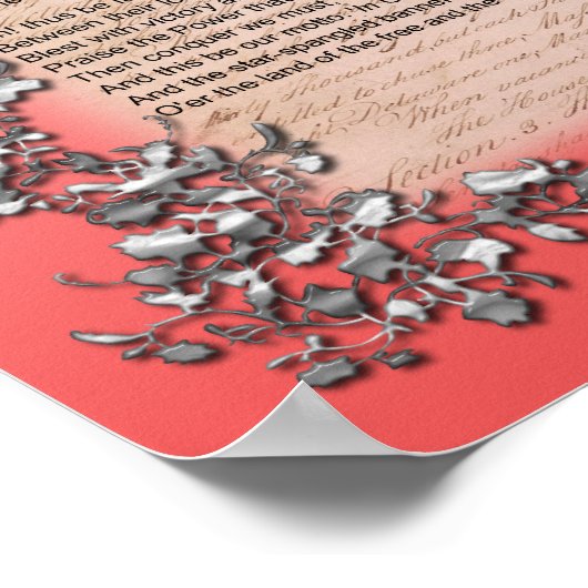 Grote Republiek van de Verenigde Staten Poster (Hoek)