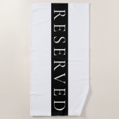 GROTE RESERVES BEACH TOWEL | Pool Towel | Yoga Strandlaken (Voorkant)