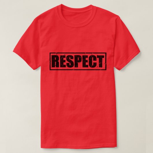 Grote Respect voor Hip-Hop T-shirt (Design voorkant)