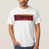 Grote Respect voor HipHop T-shirt (Voorkant)