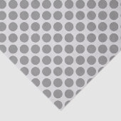 Grote retro-stippen - grijstinten tissuepapier (Detail)