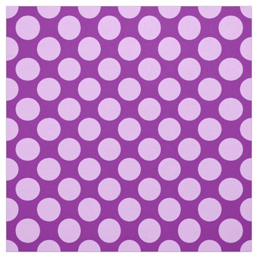 Grote retro-stippen - orchidee en paars stof (Swatch)