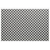 Grote retro-stippen - zwart-wit stof (Fat Quarter)