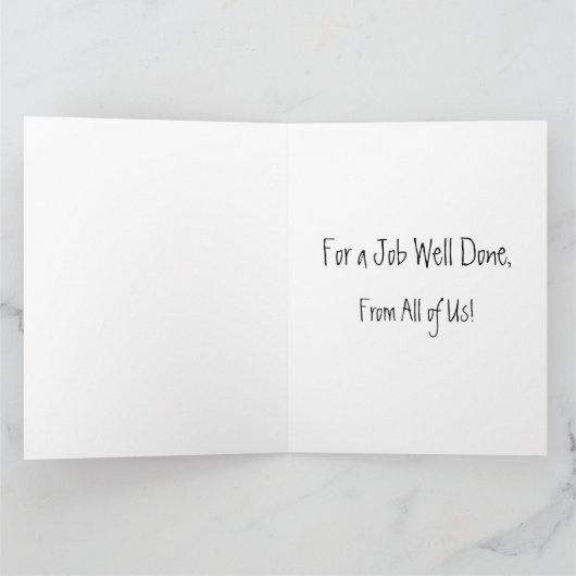 Grote reus dank je kaart (Binnen)