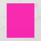 GROTE RICH BRIGHT DEEP HOT PINK BACKGROUND WALLPAP FLYER (Voorkant)