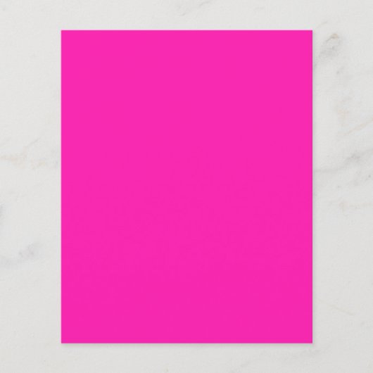 GROTE RICH BRIGHT DEEP HOT PINK BACKGROUND WALLPAP FLYER (Voorkant)