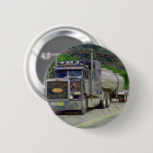 GROTE RIG TRUCKS & TRUCKS voor Truck-liefhebbers Ronde Button 5,7 Cm (Voorkant /achterkant)