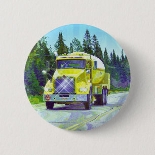 GROTE RIG TRUCKS & TRUCKS voor Truck-liefhebbers Ronde Button 5,7 Cm