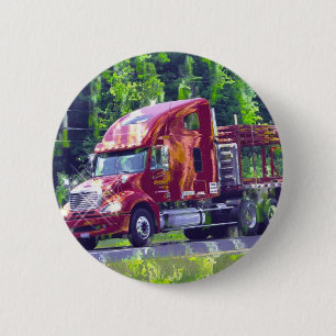 GROTE RIG TRUCKS & TRUCKS voor Truck-liefhebbers Ronde Button 5,7 Cm