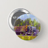 GROTE RIG TRUCKS & TRUCKS voor Truck-liefhebbers Ronde Button 5,7 Cm (Voorkant /achterkant)