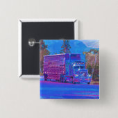 GROTE RIG TRUCKS & TRUCKS voor Truck-liefhebbers Vierkante Button 5,1 Cm (Voorkant /achterkant)