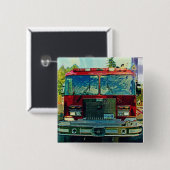 GROTE RIG TRUCKS & TRUCKS voor Truck-liefhebbers Vierkante Button 5,1 Cm (Voorkant /achterkant)