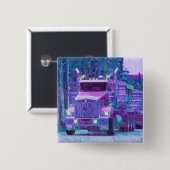 GROTE RIG TRUCKS & TRUCKS voor Truck-liefhebbers Vierkante Button 5,1 Cm (Voorkant /achterkant)