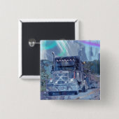 GROTE RIG TRUCKS & TRUCKS voor Truck-liefhebbers Vierkante Button 5,1 Cm (Voorkant /achterkant)