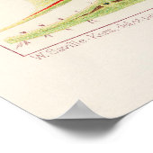 Grote ringrifvis uit Australië Poster (Hoek)