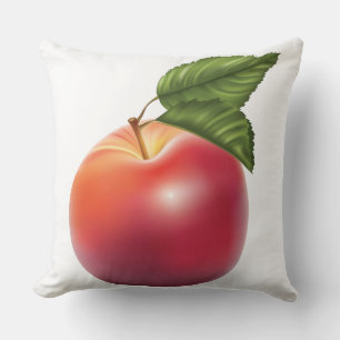 Grote Rode Appel Worp Kussen