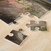 Grote Rode draak en de vrouw met zon Legpuzzel (Zijkant)