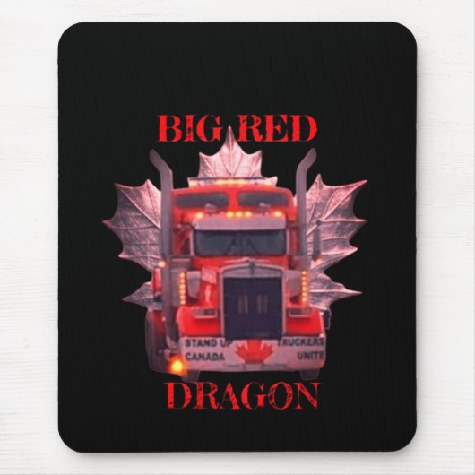 GROTE RODE DRAAK MUISMAT (Voorkant)