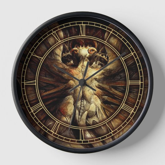 Grote Rode Drakenklok (Voorkant)