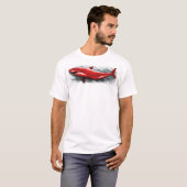 Grote Rode haai T-shirt (Voorkant volledig)