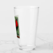 Grote Rode Haan Glas (Links)
