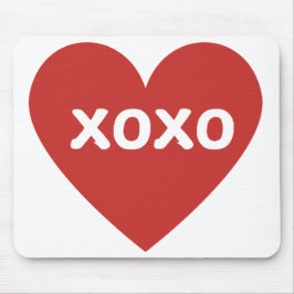 Grote Rode Hart Muismat