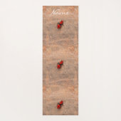 Grote rode mieren Thunder_Cove Yogamat (Achterkant)