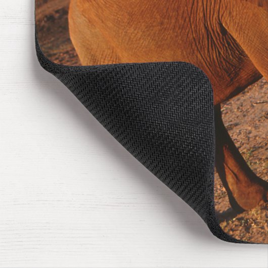 Grote Rode Olifant Muismat (Hoek)