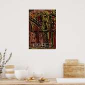 Grote Rode Poster (Keuken)