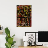 Grote Rode Poster (Thuiskantoor)