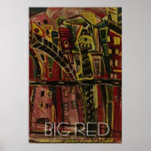 Grote Rode Poster (Voorkant)