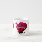 grote rode rozen Thunder_Cove elke kleur Espresso Kop (Voorkant)