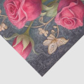 Grote Rode Rozen voor Ambachten & Decoupage Kunstw Tissuepapier (Detail)