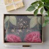 Grote Rode Rozen voor Ambachten & Decoupage Kunstw Tissuepapier (Geschenk)