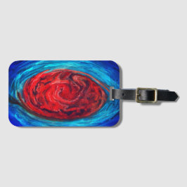 Grote rode vlek van Jupiter Bagagelabel