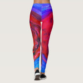 Grote rode vlek van Jupiter Leggings (Achterkant)