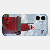 Grote Rode vuurtoren in Michigan Case-Mate iPhone Case (Achterkant (horizontaal))