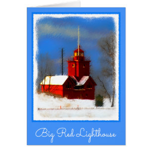 Grote Rode vuurtoren schilderen - Oorspronkelijke