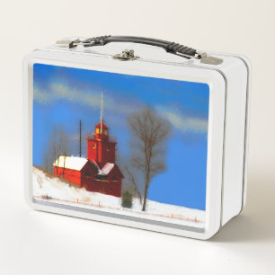 Grote Rode vuurtoren schilderen - Oorspronkelijke 