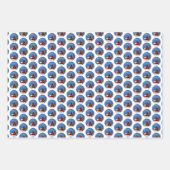 Grote Rode vuurtoren schilderen - Oorspronkelijke  Inpakpapier Vel (Voorkant 2)