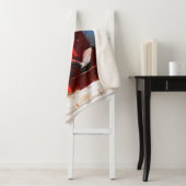 Grote Rode vuurtoren schilderen - Oorspronkelijke Sherpa Deken (In situ)