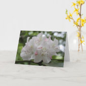 Grote Rododendron Kaart (Gele Bloem)