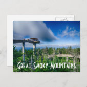 Grote rokergebergte briefkaart (Voorkant / Achterkant)