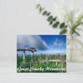 Grote rokergebergte briefkaart (Staand voorkant)