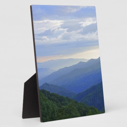 Grote rokergebergte fotoplaat (Zijkant)