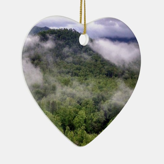 Grote rokergebergte keramisch ornament (Rechts)