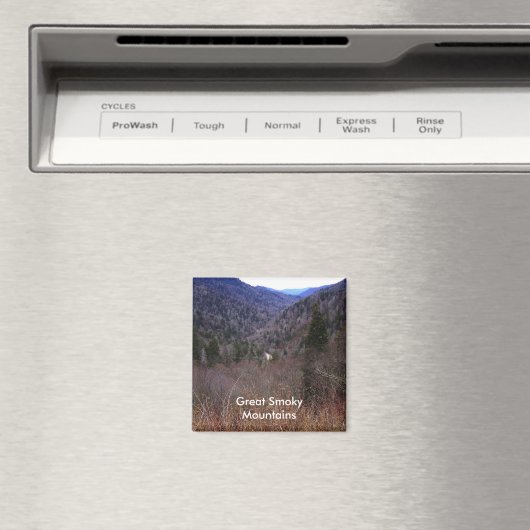 Grote rokergebergte magneet (Insitu (Vaatwasser))