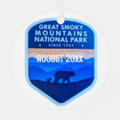 Grote rokergebergte metalen ornament (Achterkant)