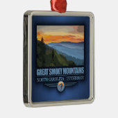 Grote rokergebergte metalen ornament (Rechts)