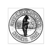 Grote rokergebergte Rubber Inking Stamp Rubberstempel (Afrduk)